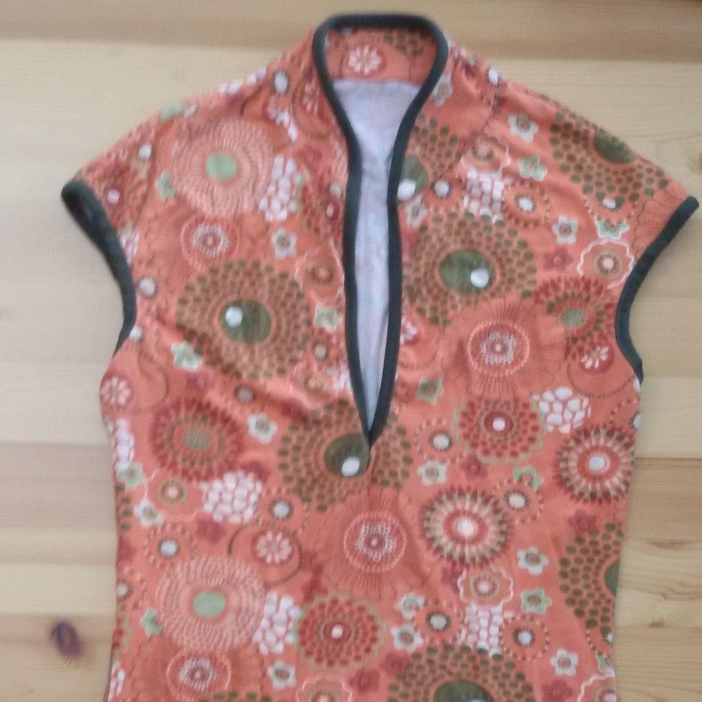 orange Tank top Sz M/L